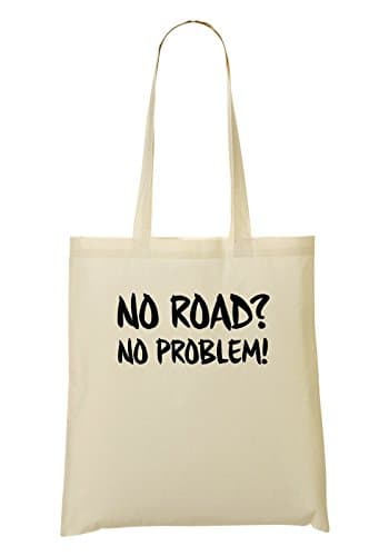 No Road No Problem Shopping Tote Bag