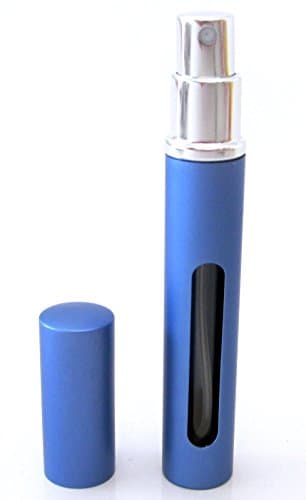 Perfume Aftershave 6ml Atomiser Atomizer Bottle- Travel Refillable Spray (Blue)