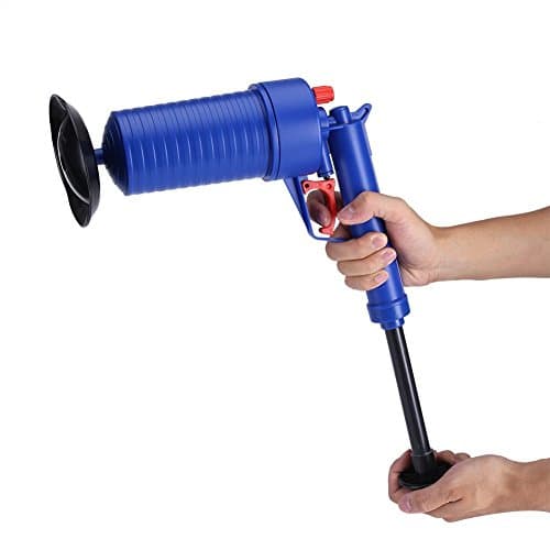 Drain Pump Pipe Dredge Cleaning Tool Air Power Drain Blaster for Toilet Bathtub Sink Floor Drain