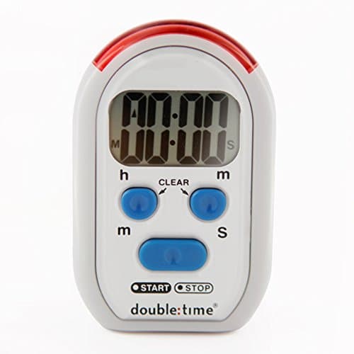 Triple Reminder Multi-function alarm timer with vibration, beep and flash. (Kitchen timer, medical timer, treatment timer)
