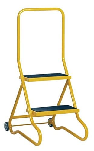2 step light duty tilt n pull yellow - access equipment - steps