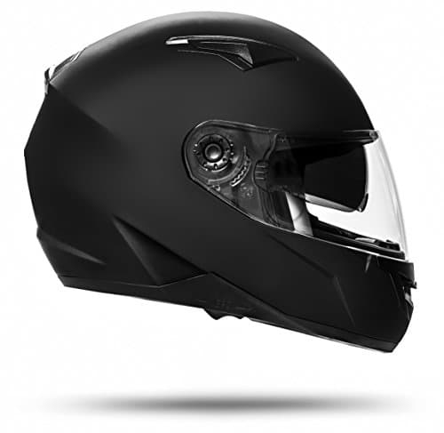 Strong 700 Toronto Latest Conforms to ECE 2205 Matt Black Helmet with Dual Visor System and