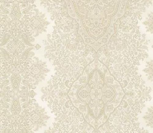 2665-21432 - Dixons Avalon Patterned Cream Gold Wallpaper