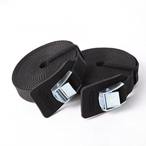DOXHAUS Lashing strap 16'' x 1'' Tie Down Strap Cargo Tie-down Strap Padded Cam Lock Buckle, 2 Pack