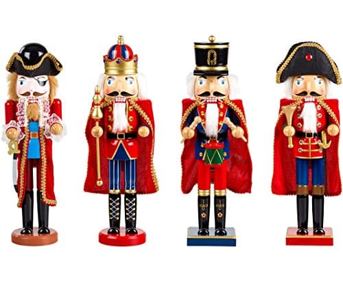 38cm Christmas Nutcracker - Red - 1 of 4 Assorted Designs