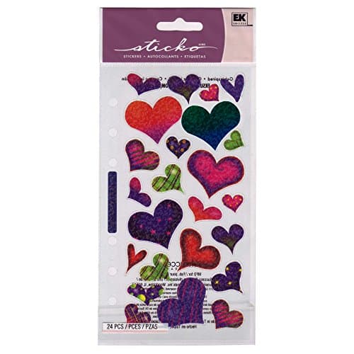 Stickopotamus Stickers Sparkle Hearts