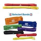 Garage Fit Pull up Assist Bands - Resistance Bands, Pull up Bands, Mobility Bands for Cross Training, Exercise Resistance Bands for Gymnastics and Powerlifting (Bundle #0 Yellow & #1 Red)
