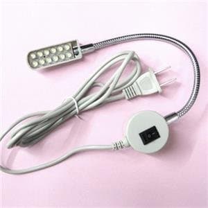 12 Bulb LED Sewing Machine Working Light Lamp With Magnetic Base &amp; AC Plug