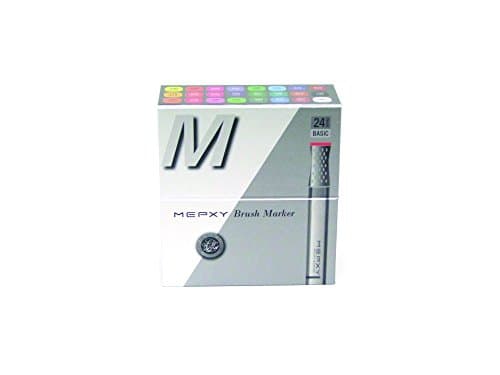 Mepxy Brush Marker Set of 24color - Basic