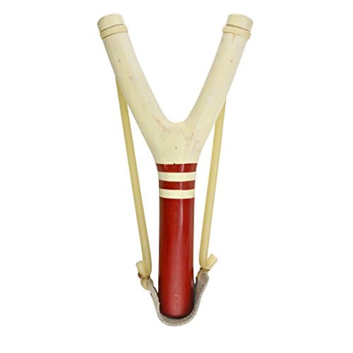 Red Wooden Slingshot