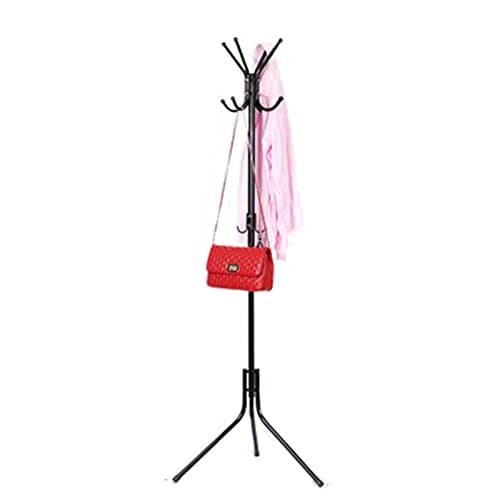CYM Coat Rack Stand Entryway Hat Purse Display Hall Tree Metal Black Or White Finish (White)
