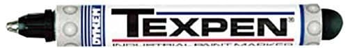 16033 Texpen Black Medium Tip