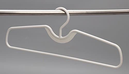 White Plastic Higher Hangers 2.0 120-Pack