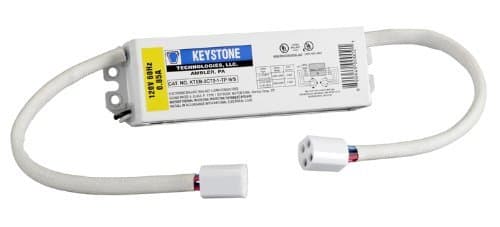 Keystone KTEB-2C72-1-TP-WS 2 Lite 22W & 32W or 32 & 40W, With Sockets by Keystone