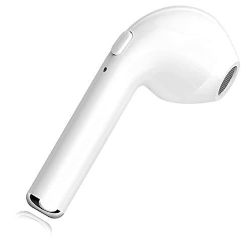 Bluetooth Headset, Bluetooth Earpiece Professional Business Style Wireless Mini Invisible Earbud, In-ear Bluetooth Headset with Mic Hands Free Calling for IOS Android Smart Phones (Single right ear)
