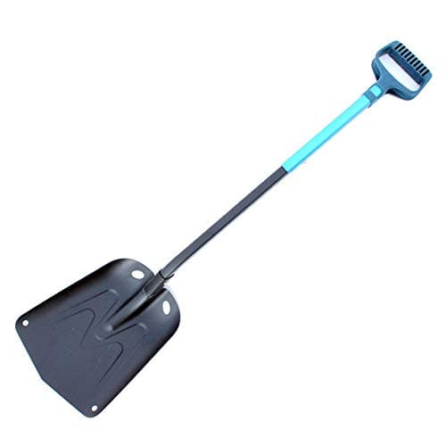Aluminum Alloy Multi-Function Long Handle Snow Shovel Telescopic Car Trunk Shovel, Off-Road Outdoor Folding Snow Shovel