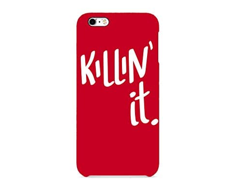 Killin It Motivation Protective Case Cover Hard Plastic iPhone Xs Hard PC Funny Gift Christmas Him Her
