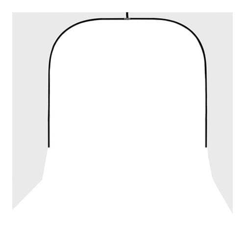 Botero Backgrounds 000 8x16' Super Collapsible Background, White