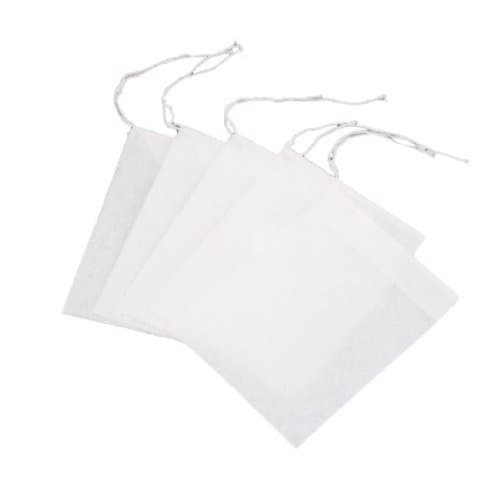 Empty Paper Tea Filter Bags (White,3.5x 4.0 inch,Set of 500)
