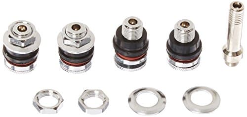 Wheelmate 45108B Flush Mount Valve Stem with Adapter - 4 Piece