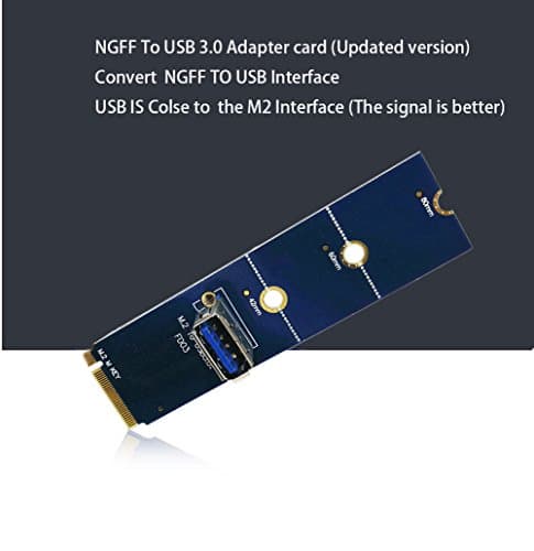 Bee easter NGFF To USB 3.0 Adapter Card (Updated Version)