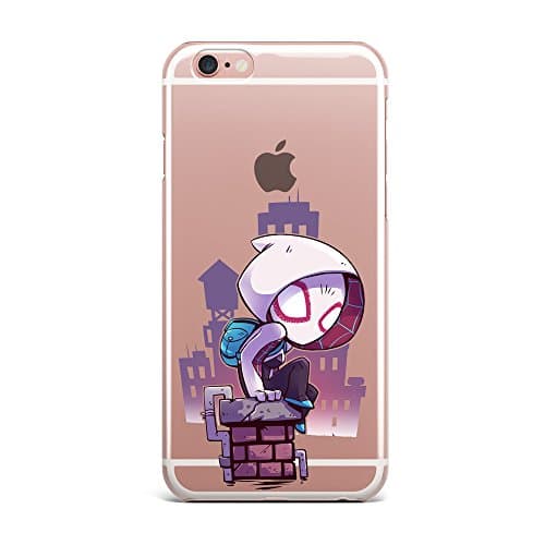 iPhone 6s Case, iPhone 6 Case, Aertemisi Clear TPU Soft Slim Flexible Silicone Cover Phone Case for Apple iPhone 6s / iPhone 6 (4.7'') - Spider-Gwen