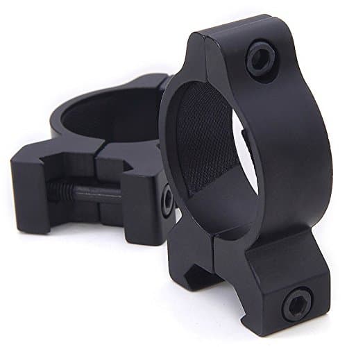 Low Scope Ring Mount 30 MM Matte Black by Golden Eye Tactical
