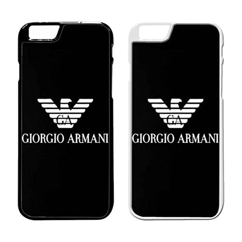 Giorgio Armani Logo IPhone Case Iphone 6 Plus Case or Iphone 6S Plus Black Rubber IQ
