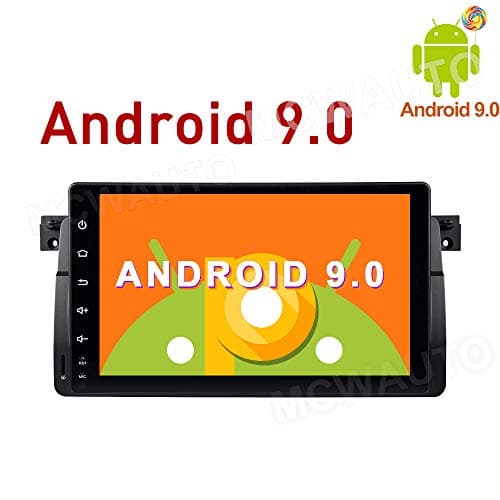 MCWAUTO 9 Inch Android 9.0 CarRadio GPS Media Player for BMW E46/Rover 75/MG ZT Auto GPS Navigation with 4G WiFi Bluetooth