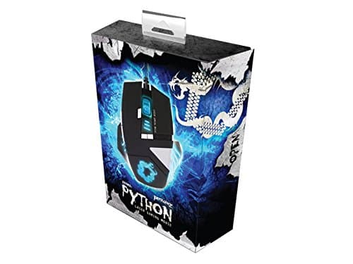 Pentagonz Black Laser Gaming Mouse - 8D Illumination programable gaming mouse