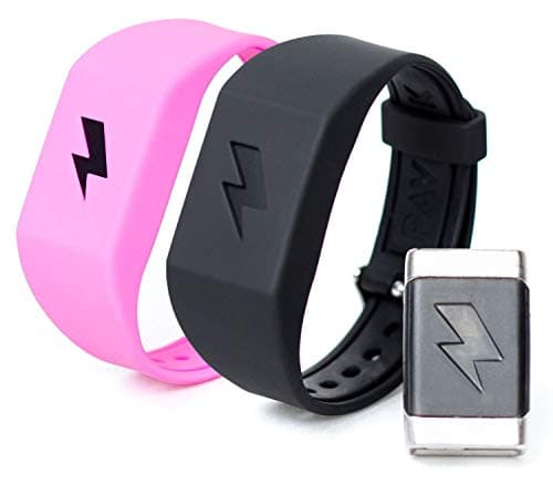 Shock Clock Wake Up Trainer with Additional Silicone Band (Pink) and Exclusive Habit Change eBook - Wearable Smart Alarm Clock - Never Hit Snooze Again