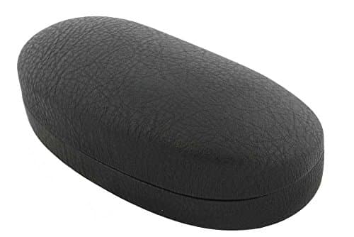 Shop561 Clambshell Sunglass Case Black