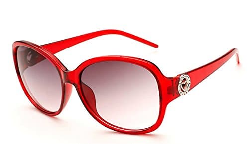 Pession Women's Vintage Inspired Classic Round Circle Bold Full Frame Sunglasses