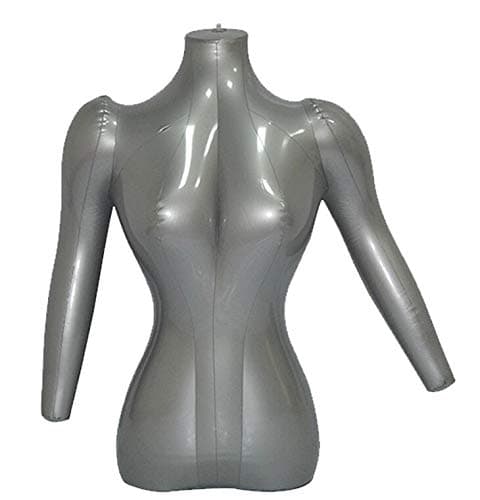 Thicker section inflatable mannequins body Female model bust with hands, M00040