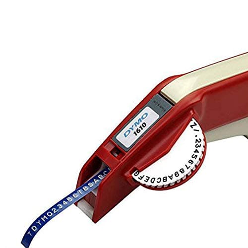 DYMO Organizer Xpress Handheld 3D Embossing Label Maker Dymo 1610 DIY Manual Label Printer for 6mm/9mm Plastic Tapes