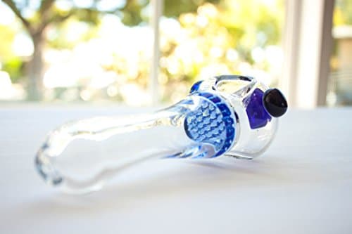 MC Pro 4.5" bungleweedious hand crafted incense holder. (Blue)