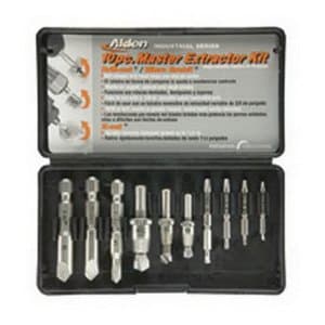ALDENMaster Extractor Kit, For Bolts/Damaged Screws, 10Pc