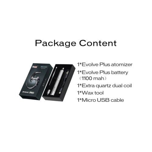 EVOLVE PLUS QUARTZ DUAL COIL PEN - BLACK