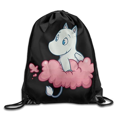 MDSHOP Moomin Valley Drawstring Backpack Sack Bag