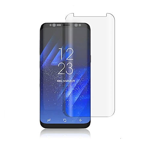 Galaxy S8 Glass Screen Protector,Cabras Tempered Glass [Case Friendly] 3D Curved Edge Ultra Clear 9H Hardness Anti-Scratch, Anti-Fingerprint, Bubble Free for Samsung Galaxy S8