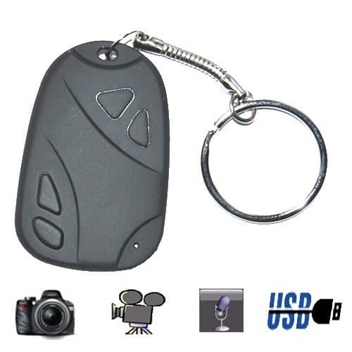 DREAM HO Mini Keychain Camera-Hidden Camera-Car Remote Pinhole Cam-Car Keychain SPY Camera Key Chain- Hidden Pinhole Digital Video Recorder Micro Camera PC WebCam