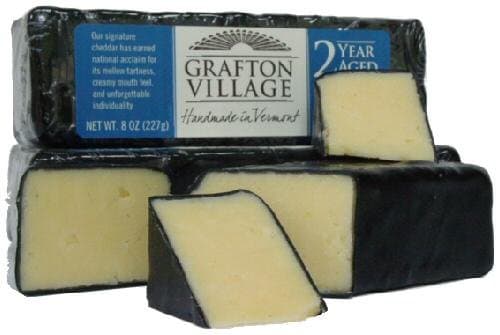 2 Year Aged Vermont Cheddar, 8 oz. (3 pack)