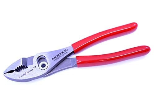 MLTOOLS 6.5 inch Combination Slip Joint Pliers | Flush Fastener Combination Slip Joint Pliers | Made in USA | VS8276