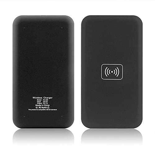 ChuangYan Wireless Charger Charging Pad for iPhone 8/8 Plus, iPhone X, Samsung Note 8, S8/S8 Plus/S7/S7 Edge/S6 and All Qi-Enabled Devices (Wireless Charger Black)