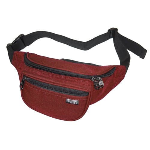 Western Pack Take-It-Easy Fanny Pack (Red)
