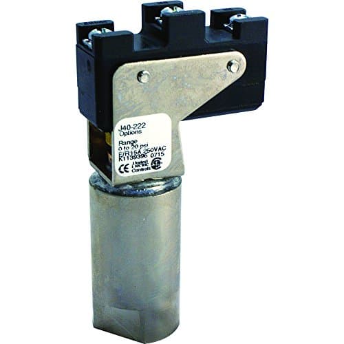 UNITED ELECTRIC J40-222 SPDT 0-20# DIFF. Press. Switch