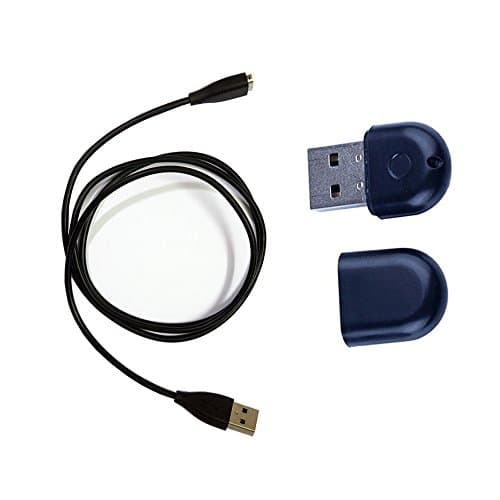 Yishun New Bluetooth USB Wireless Sync Dongle with USB Charger Charging Cable for Fitbit Surge Activity Tracker (Surge cable&Bluetooth usb)