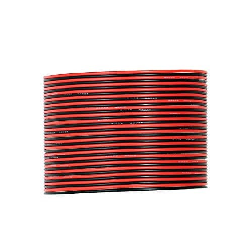 UTUO Silicone Electronic Wire [30ft Total, 15 ft Red and 15ft Black] 28 Gauge Flexible Temper Silicone Rubber Insulator, Oxidation Resistant Tinned Copper Cores