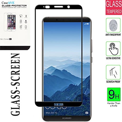 Huawei Mate 10 Screen Protector,Tempered Glass,[Case Friendly][3D Curved Edge] [Full Coverage],Anti-Scratch ,9H Hardness,Screen Film Huawei Mate 10