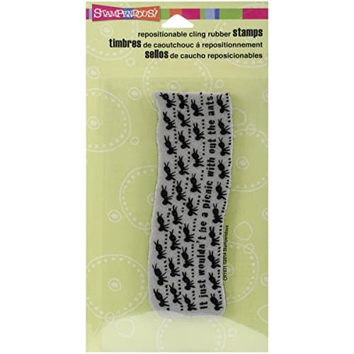 Stampendous Cling Rubber Stamp, Picnic Ants